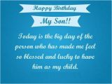 Happy 1st Birthday to My son Quotes Happy Birthday son Quotes Images Pictures Messages