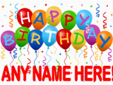 Happy 2 Birthday Banners Personalised Happy Birthday A3 Poster Banners Buy2 Get4