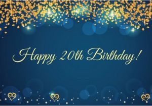 Happy 20th Birthday Cards 20th Birthday Wishes Quotes for their Special Day