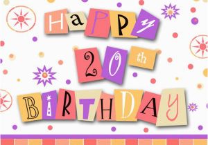 Happy 20th Birthday Cards Happy Birthday Msn Vanny 3848692 Meme4u Com forum