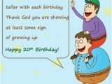 Happy 20th Birthday Funny Quotes Happy 20th Birthday Quotes Quotesgram