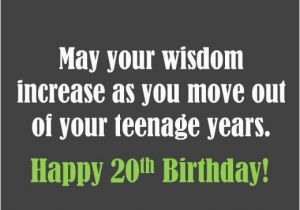 Happy 20th Birthday Funny Quotes Happy 20th Birthday Quotes Quotesgram