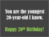 Happy 20th Birthday Quotes Funny 20th Birthday Wishes What to Write In A 20th Birthday Card