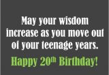 Happy 20th Birthday Quotes Funny Happy 20th Birthday Quotes Quotesgram