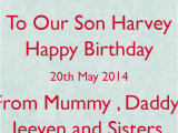 Happy 20th Birthday Sister Quotes Happy 20th Birthday son Quotes Quotesgram