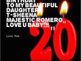 Happy 20th Birthday to Daughter Quotes 20th Birthday Quotes Sayings 20th Birthday Picture Quotes