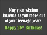 Happy 20th Birthday to Daughter Quotes Happy 20th Birthday Quotes Quotesgram