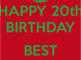 Happy 20th Birthday to Me Quotes 20th Birthday Quotes for Friends Quotesgram