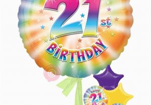 Happy 21 Birthday Girl Personalised Num 21 Happy 21st Birthday Girl Balloons