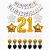 Happy 21st Birthday Balloon Banner Amazon Com 21st Birthday Decorations Party Kit Happy