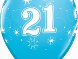 Happy 21st Birthday Balloon Banner Blue Age 21 Male Happy 21st Birthday Banner Confetti