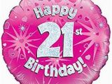 Happy 21st Birthday Banner Free Pink Age 21 Female Happy 21st Birthday Banner Confetti