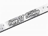 Happy 21st Birthday Banner Images Creative Party Happy 21st Birthday Banner 9ft