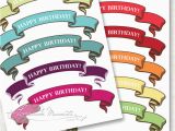 Happy 21st Birthday Banner Template Freebie Friday 15 Free Birthday Party Printables the