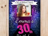 Happy 21st Birthday Banner Template Personalised Disco Bokeh Happy 18th 21st 30th 40th 50th