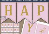 Happy 21st Birthday Banner Template Pin by Jeaudine Bontemps On Annettes 50th Birthday Pink