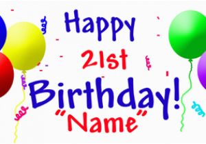 Happy 21st Birthday Banners 21st Birthday Accessories Party Supplies Personalized