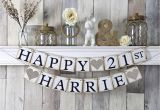 Happy 21st Birthday Banners 21st Birthday Banner Happy Birthday Banner Personalized