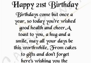 Happy 21st Birthday Brother Quotes 21st Birthday Quotes for Friends Quotesgram