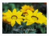 Happy 21st Birthday Flowers Happy 21st Birthday Flower Card Zazzle