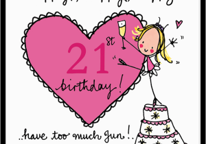 Happy 21st Birthday Girlfriend Happy Happy Happy 21st Birthday Juicy Lucy Designs