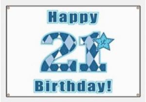 Happy 21st Birthday son Banner 21 Years Old Banners Signs Vinyl Banners Banner