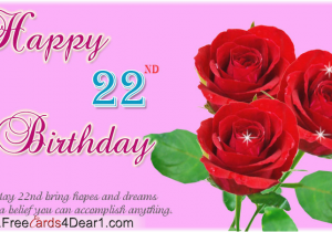 Happy 22nd Birthday Quotes 22nd Birthday Quotes Quotesgram