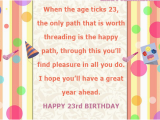 Happy 23rd Birthday Quotes Happy 23rd Birthday Quotes Card with Name 2happybirthday