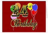 Happy 24th Birthday Cards 24th Birthday Quotes Quotesgram