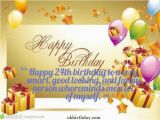 Happy 24th Birthday Cards Happy 24th Birthday Quotes Quotesgram