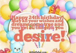 Happy 24th Birthday Quotes Happy 24th Birthday Quotes Quotesgram