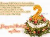 Happy 2nd Birthday Daughter Quotes Happy 2nd Birthday Quotes Quotesgram