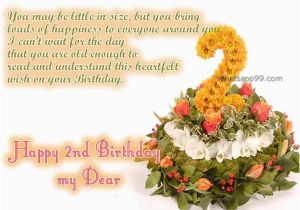 Happy 2nd Birthday Daughter Quotes Happy 2nd Birthday Quotes Quotesgram