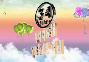 Happy 34th Birthday Quotes Happy Birthday 34 Jahre Geburtstag Video 34 Jahre Happy