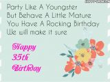 Happy 35th Birthday Quotes Happy 35th Birthday Quotes and Images Happy Wishes