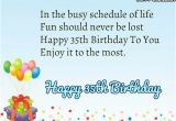 Happy 35th Birthday Quotes Happy 35th Birthday Quotes and Images Happy Wishes