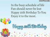 Happy 35th Birthday Quotes Happy 35th Birthday Quotes and Images Happy Wishes