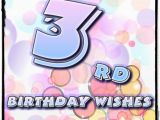 Happy 3rd Birthday Quotes Wishesalbum Com Wishes Quotes Messages Greetings and