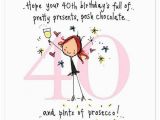 Happy 40 Birthday Girl Hope Your 40th Birthday 39 S Full Of Pretty Presents Posh