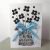 Happy 40th Birthday Flowers 40th Happy Birthday Flower Sparkle Card by Sew Very