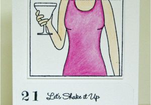 Happy 40th Birthday Girlfriend Funny 40th Birthday Card for Girlfriend Martini Keep Calm