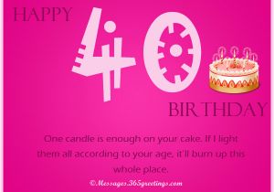 Happy 40th Birthday Quotes for Friends 40th Birthday Wishes 365greetings Com