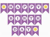 Happy 4th Birthday Banner Images Happy Birthday Banner Printable Happy Birthday Banner