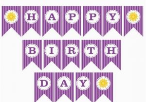 Happy 4th Birthday Banner Images Happy Birthday Banner Printable Happy Birthday Banner