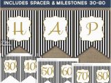 Happy 50th Birthday Banner Printable Free Birthday Banner Printable Happy Birthday Banner Black Gold