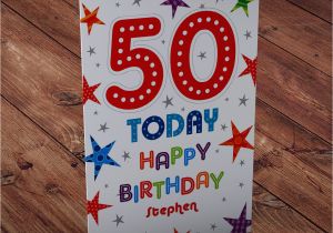 Happy 50th Birthday Brother Cards 50th Birthday Gifts for Brother In Law Gift Ftempo