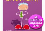 Happy 50th Birthday Brother Cards Card for Brother Birthday Cards for Brothers