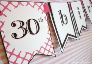 Happy 50th Birthday Printable Banners Happy Birthday Banner 21st 30th 40th 50th 60th