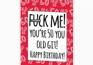 Happy 50th Birthday Quotes for Husband Funny Rude 50 50th Happy Birthday Card for Husband Wife