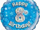 Happy 5th Birthday Banners Happy 8th Birthday Boy 39 S Helium Balloon Perfect Party